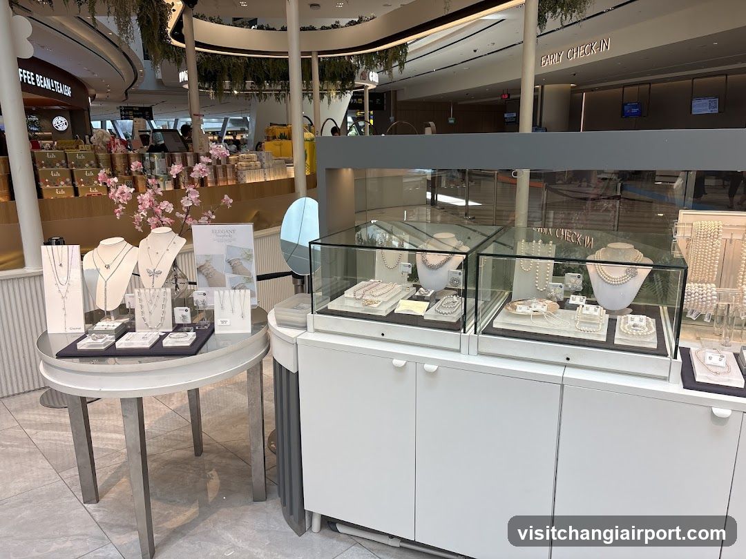 Jewelry Display in Mall