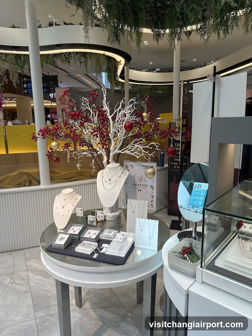 Jewelry Display in Shopping Mall
