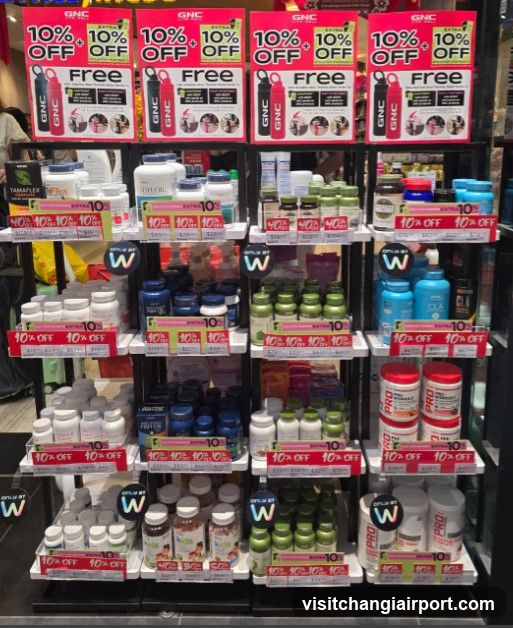 Watsons Jewel Changi Airport + GNC (Click & Collect)