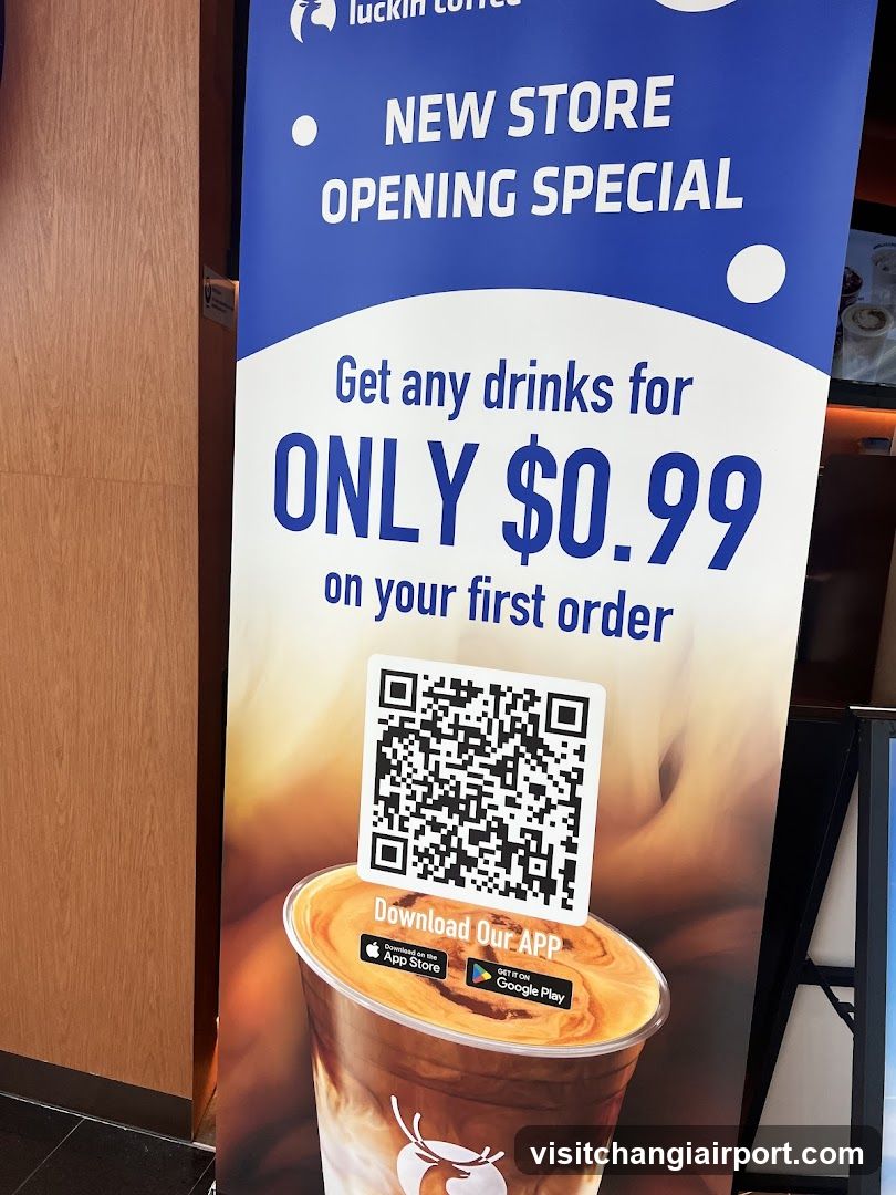 Luckin Coffee New Store Opening Special Banner