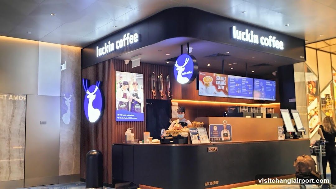 Luckin Coffee Counter Interior
