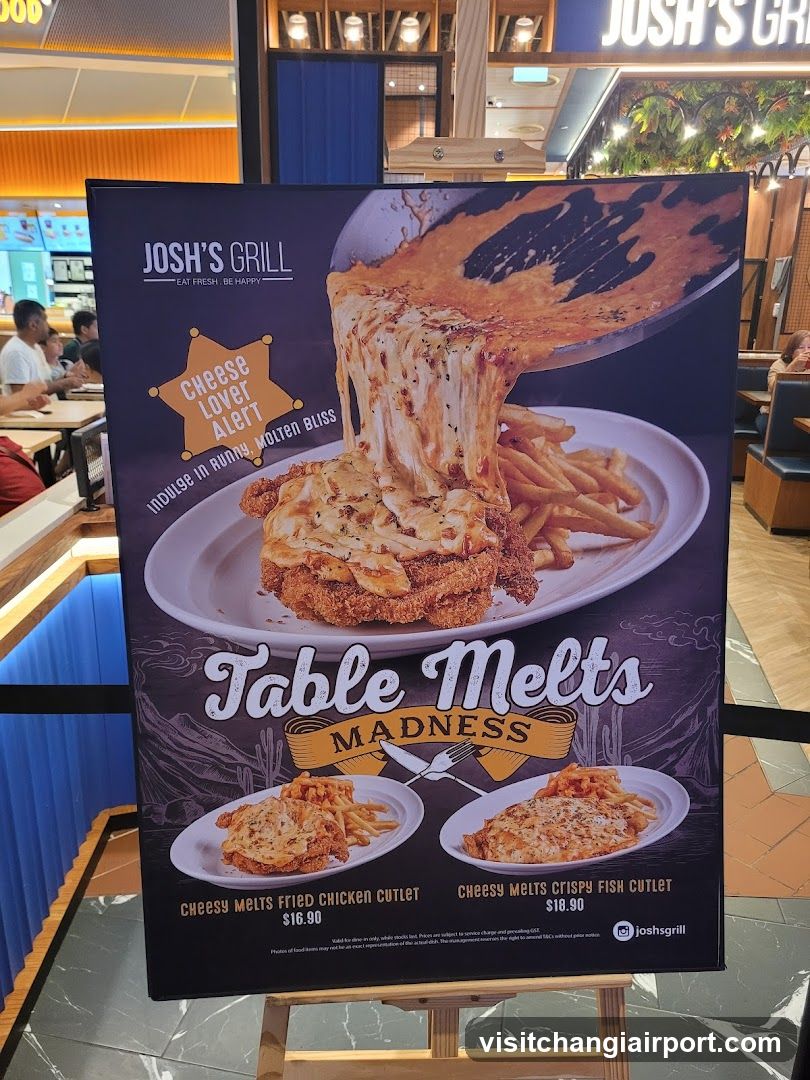 Josh's Grill Table Melts Madness Ad