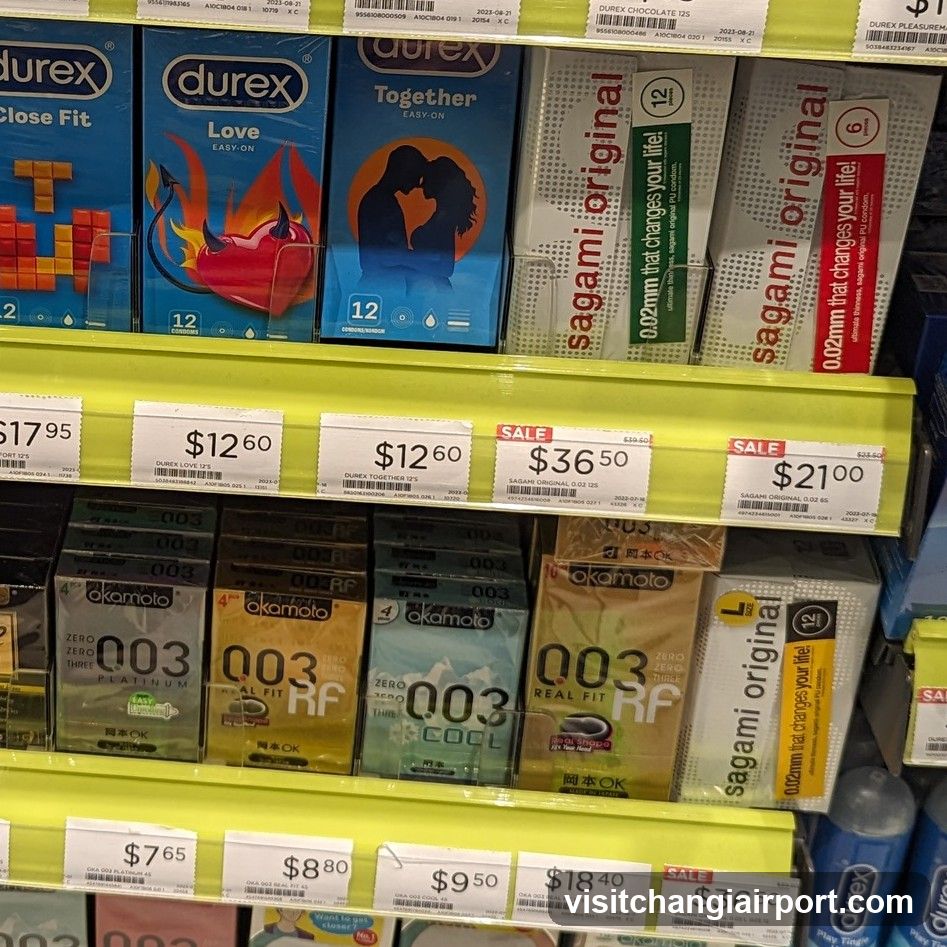 Condom Shelf Display