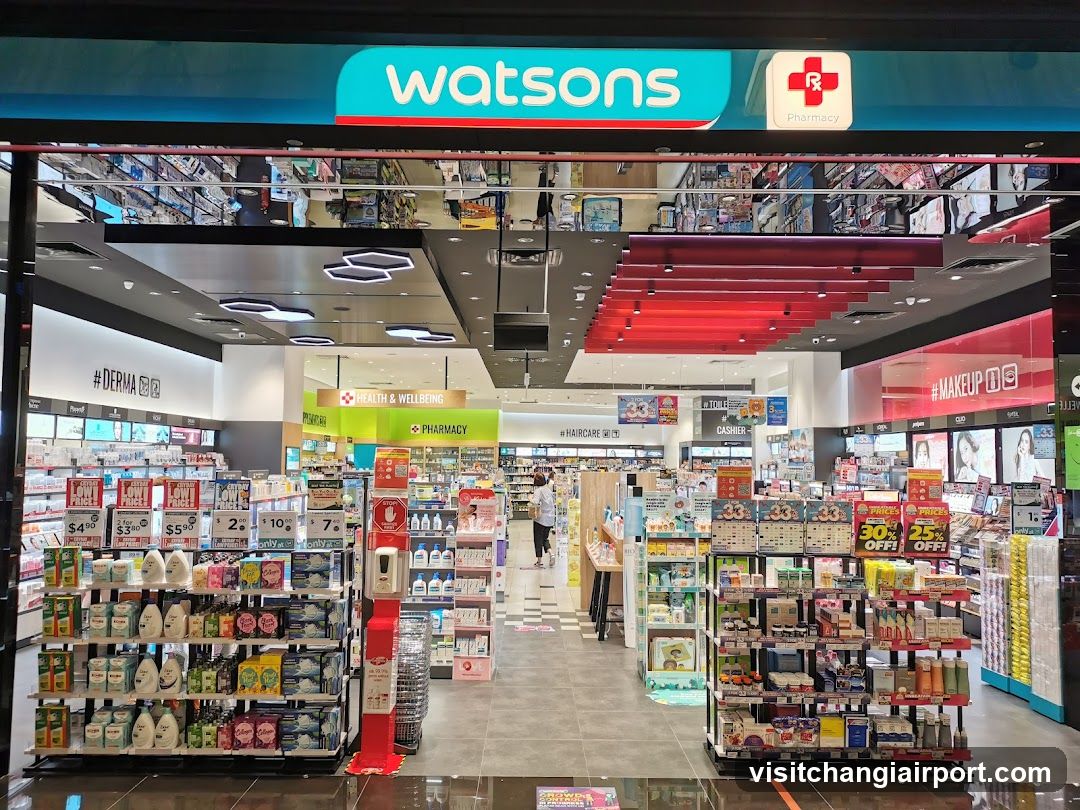 Watsons Jewel Changi Airport + GNC (Click & Collect)