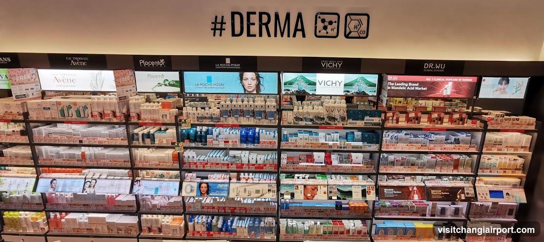 #DERMA Cosmetics Display