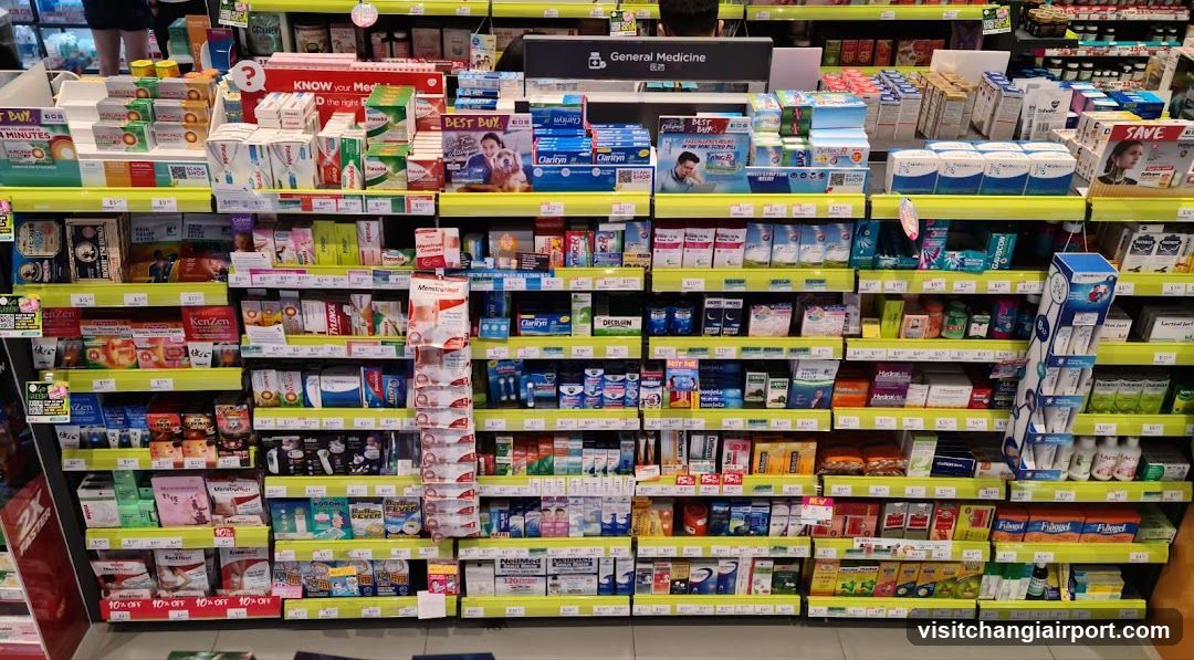 Pharmacy Aisle Display