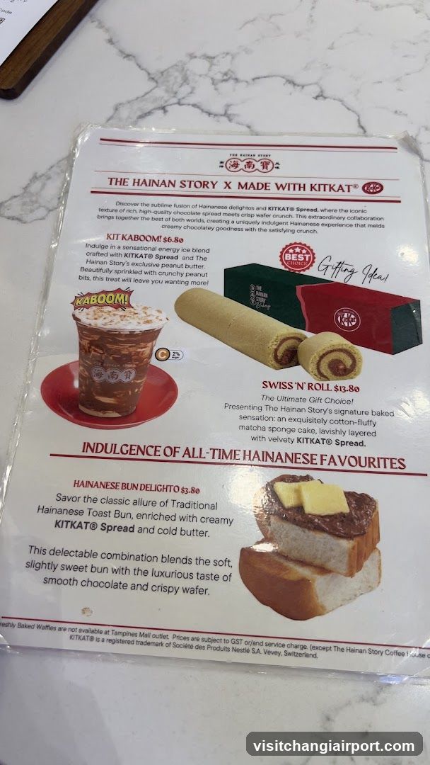 The Hainan Story x KitKat Menu