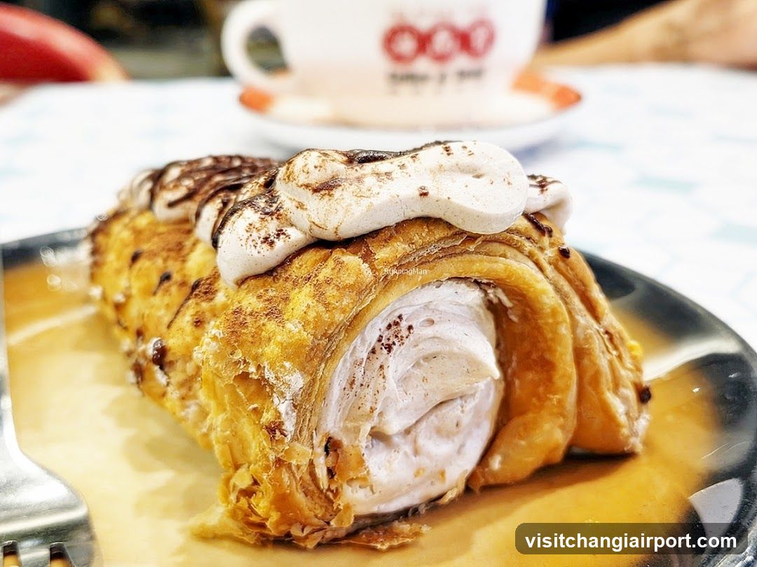Cinnamon Roll with Cream Cheese Filling
