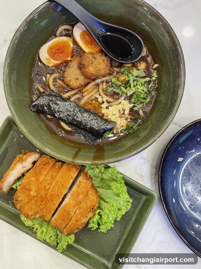 Ramen and Katsu Meal