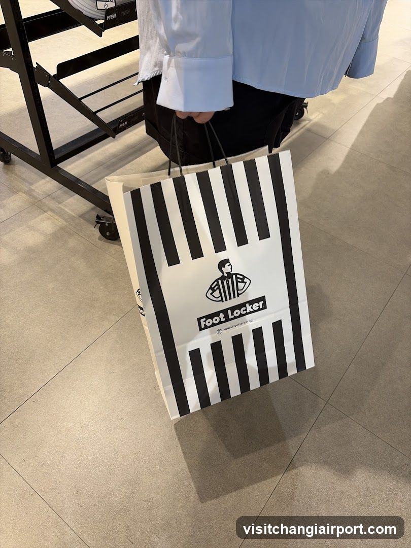 Foot Locker Shopping Bag