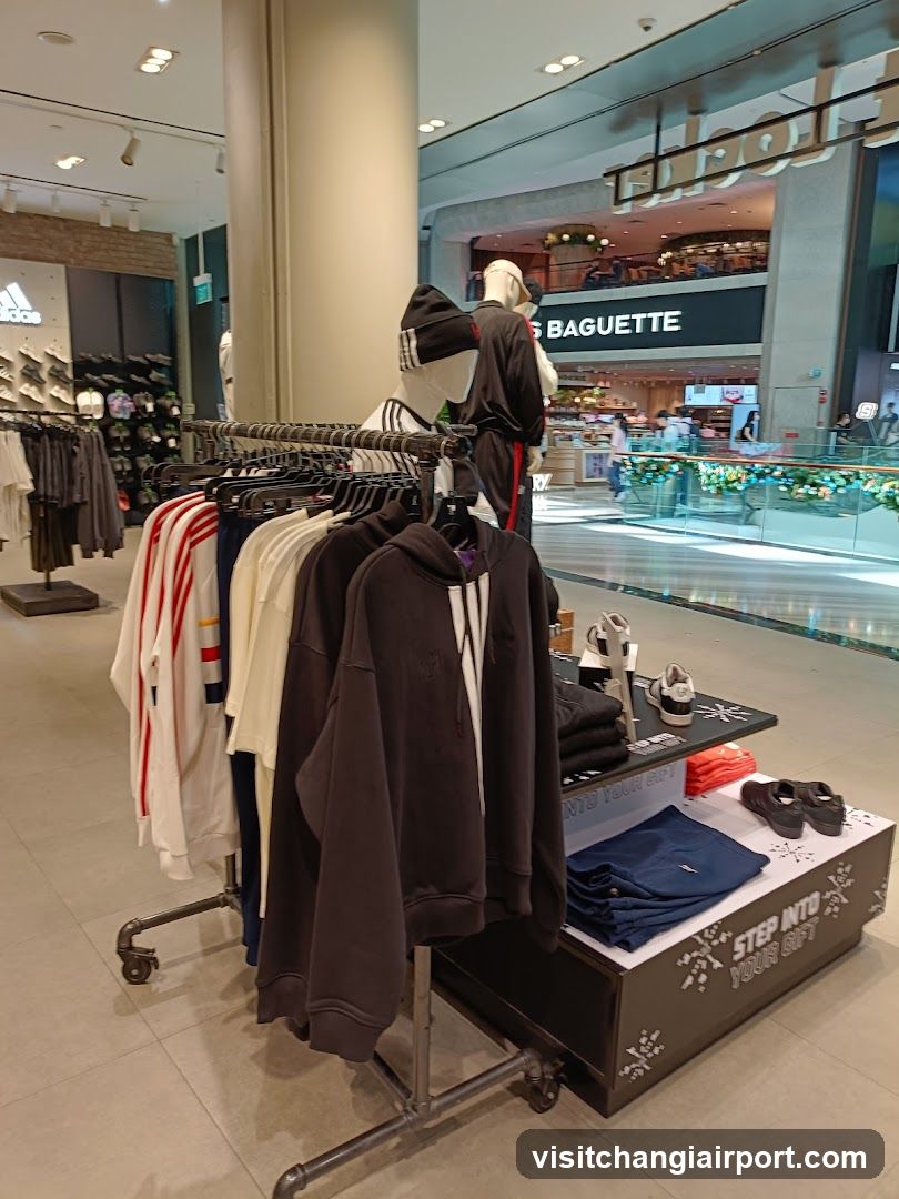 Clothing Store Interior Display