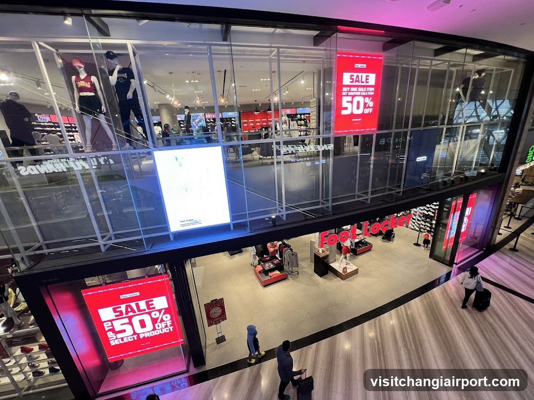 Shopping Mall Interior View