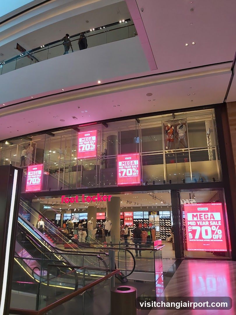 Foot Locker Store Interior