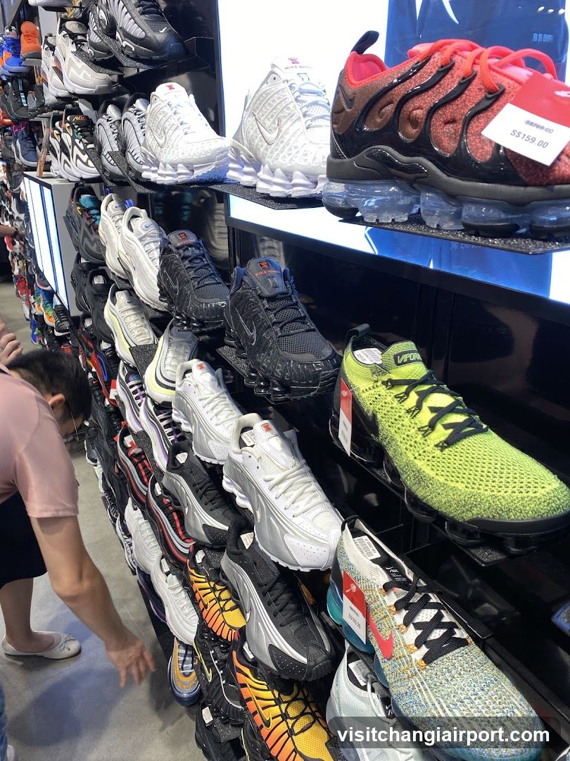Shoe Store Interior Display