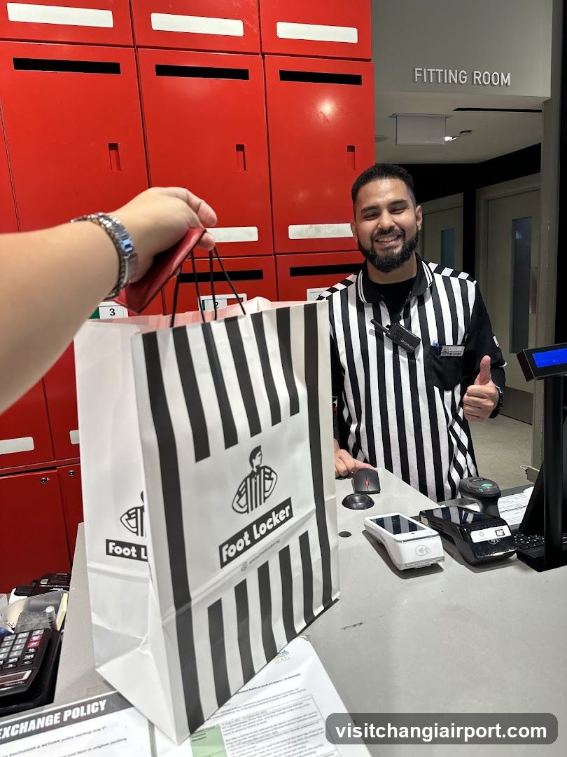 Foot Locker Store Interior