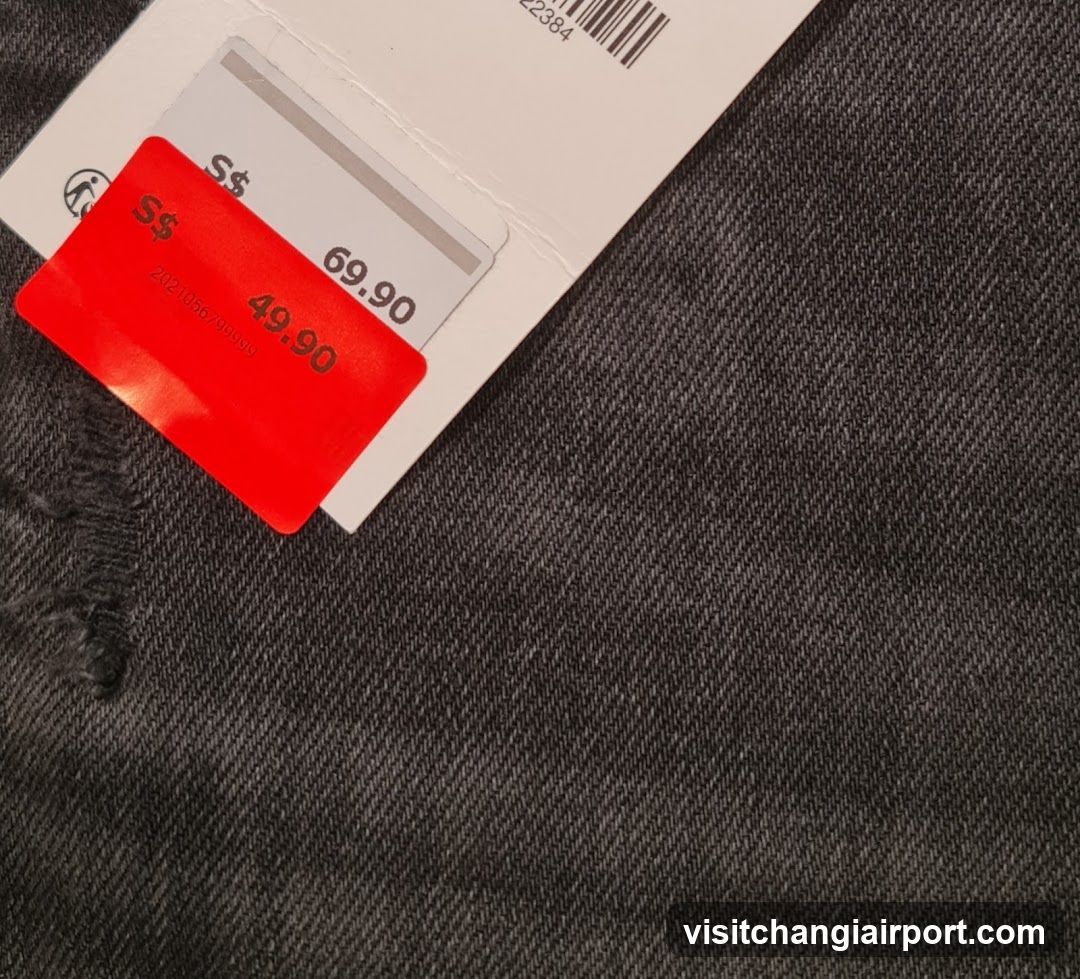 Clothing Tag with Price Discount