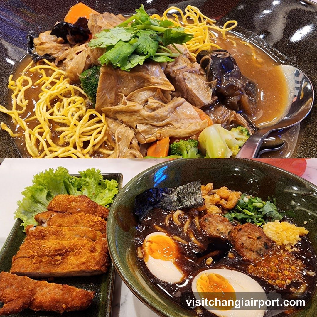 Ramen and Fried Chicken Meal