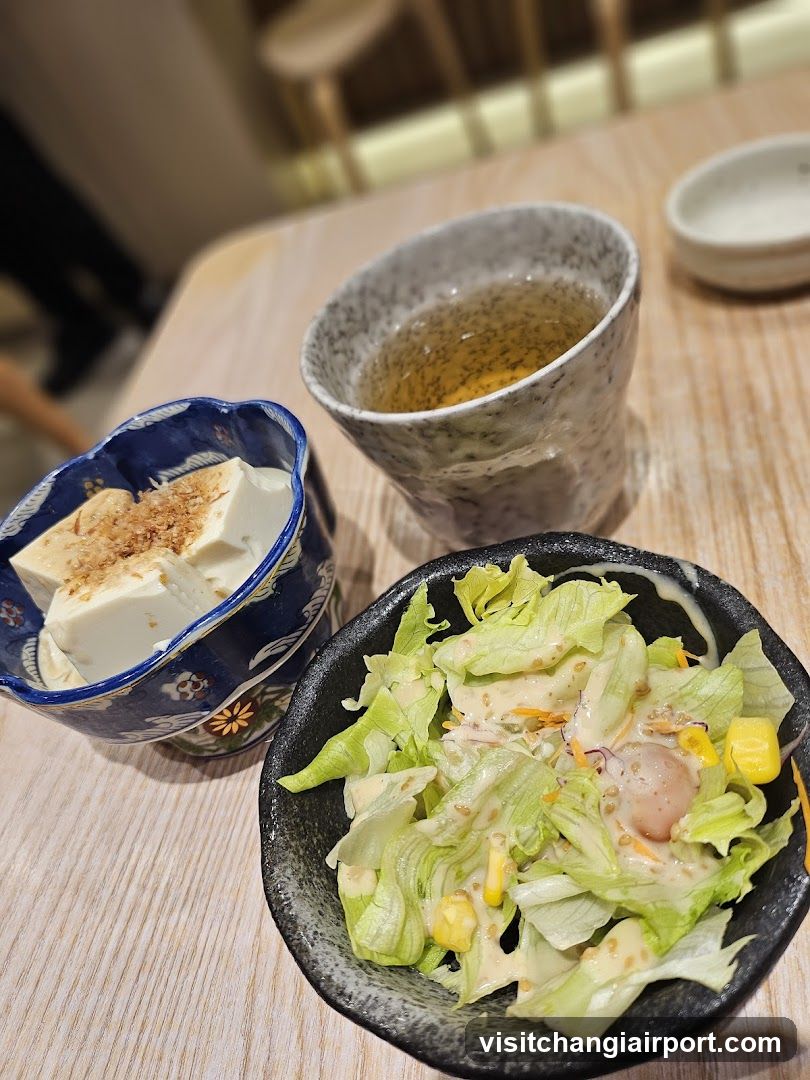 Dining Table with Food and Drink
