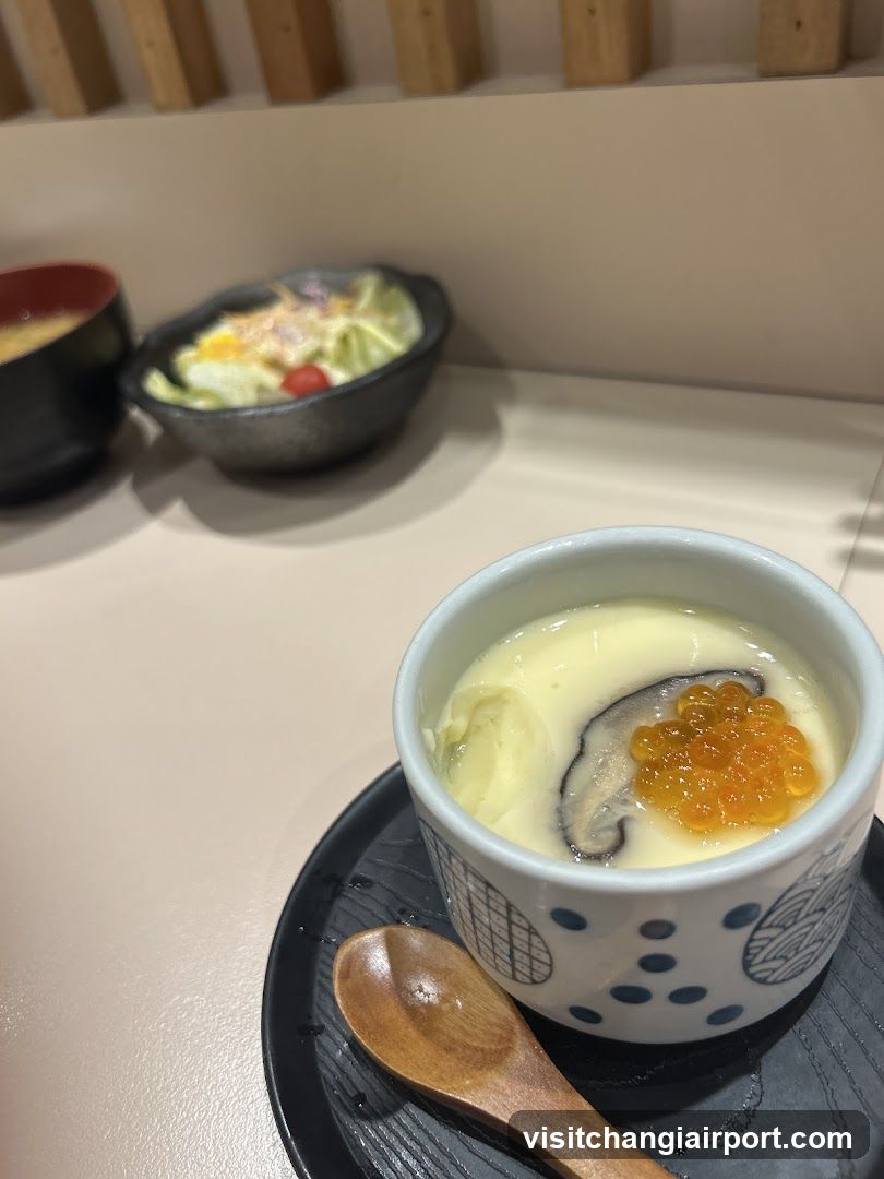 Japanese Dessert with Caviar