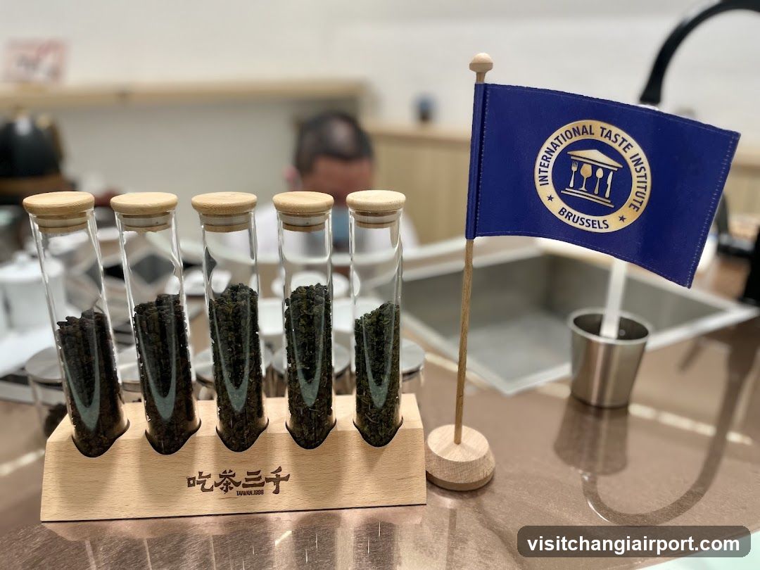Tea Samples Display