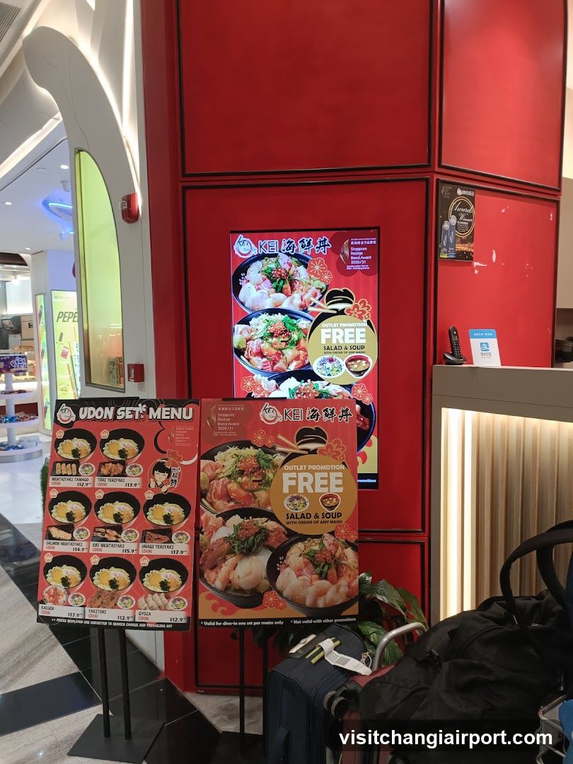 KEI Restaurant Interior Display