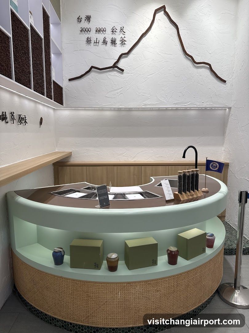 Tea Shop Interior Display