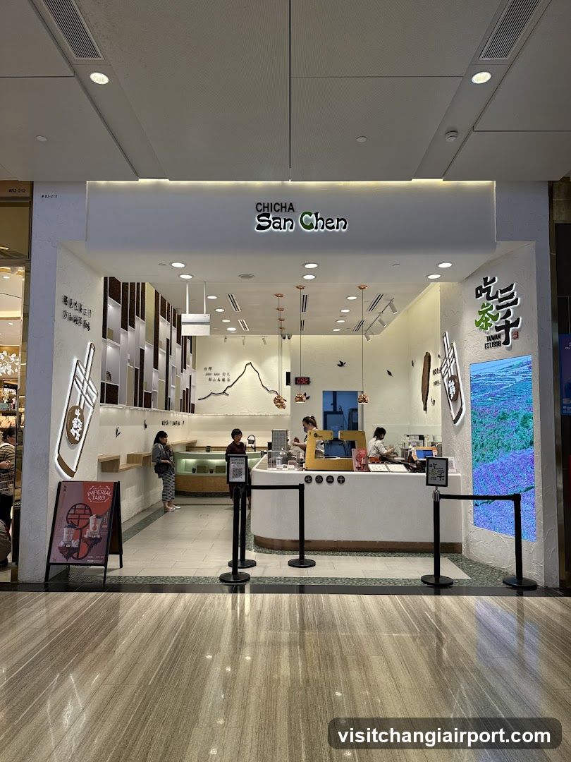 CHICHA San Chen @ Jewel Changi