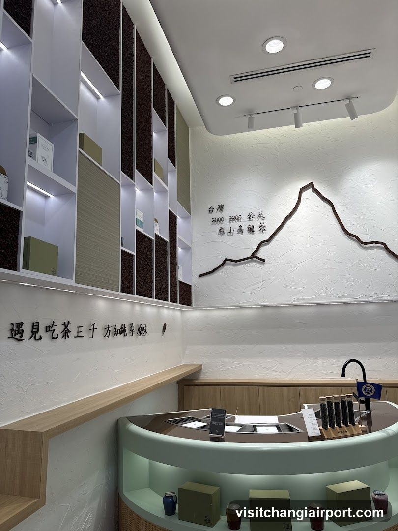 Interior of a tea shop or cafe