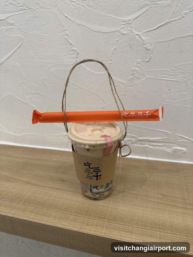 Beverage Cup with Straw