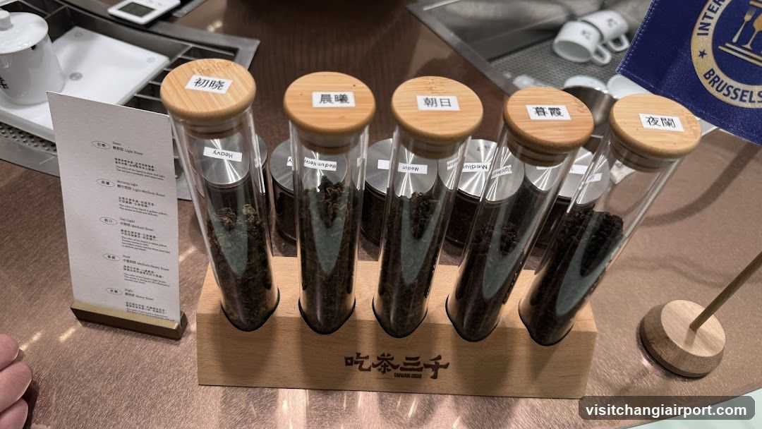 Tea Tasting Display