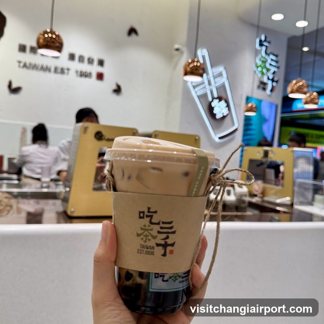 Boba Milk Tea Shop Interior