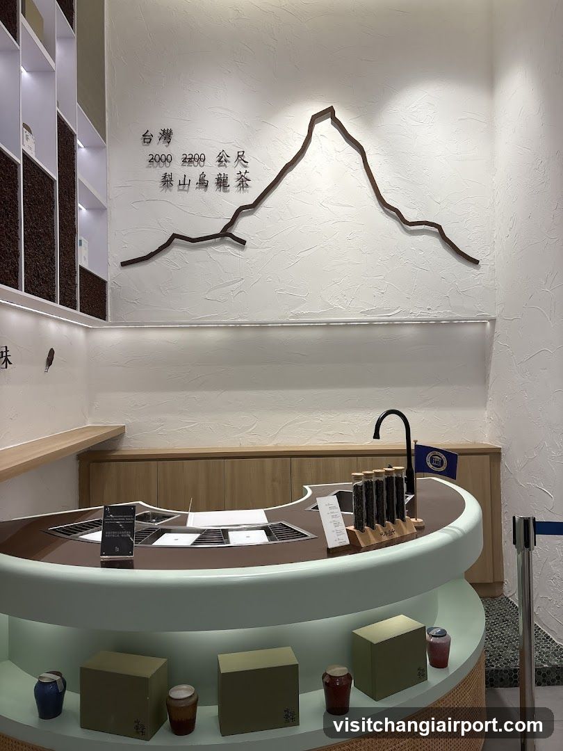 Tea Shop Interior Display