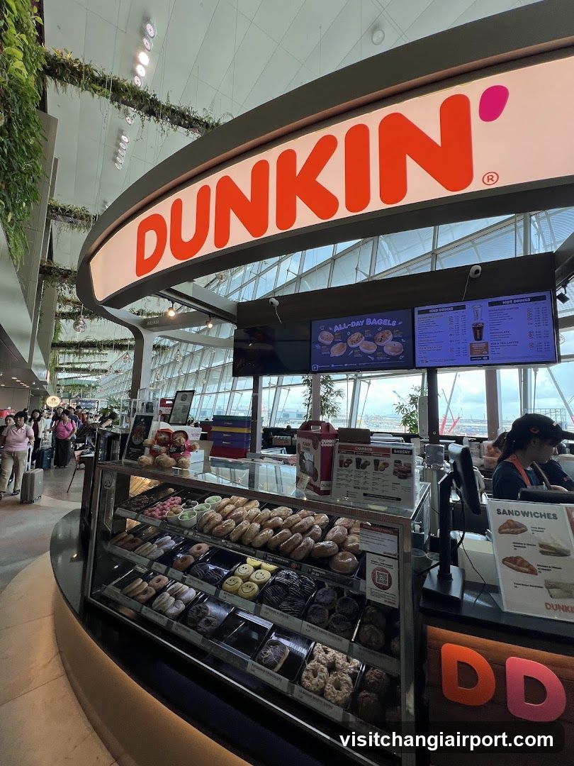 Dunkin' Changi Airport T2 Departure Area