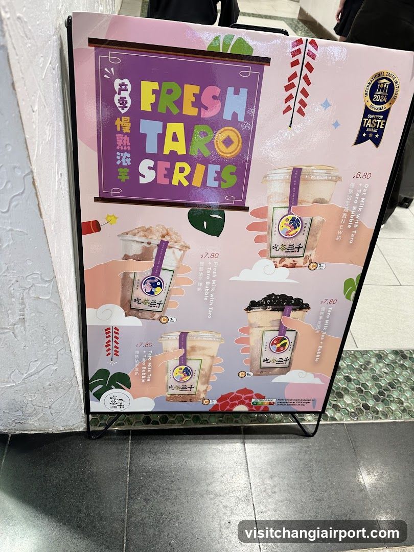 Fresh Tarô Series Menu Board