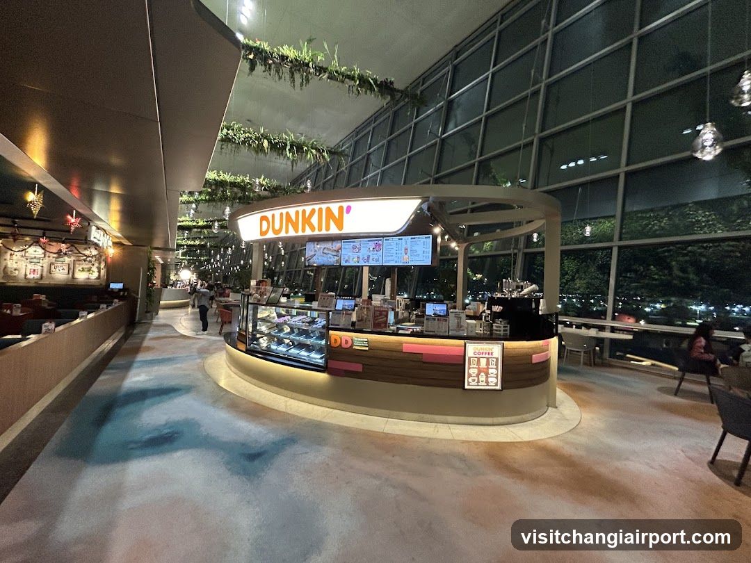 Dunkin' Donuts Interior View