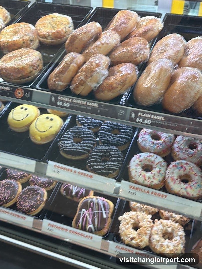 Doughnut and Bagel Display Case
