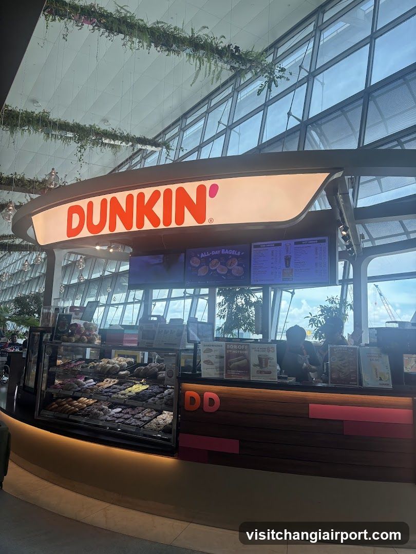 Dunkin' Kiosk Interior View