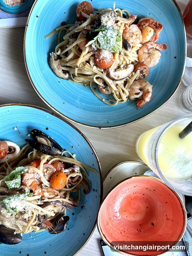 Pasta and Drink Spread