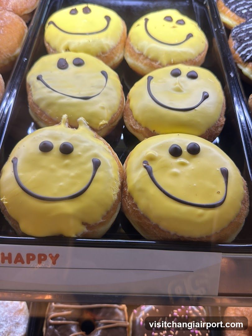 Smiley Face Donuts Display