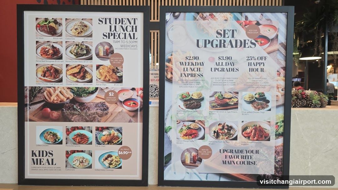 Restaurant Menu Displays