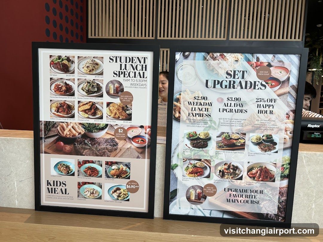 Restaurant Menu Displays