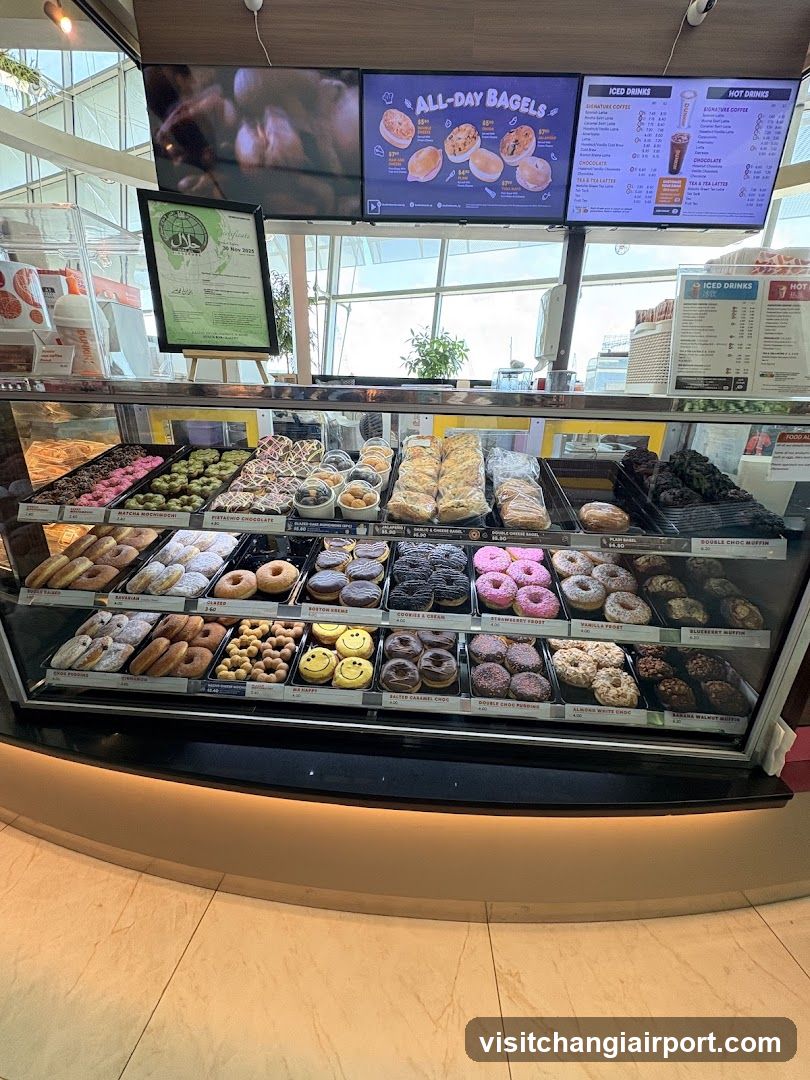 Donut and Bagel Display Case