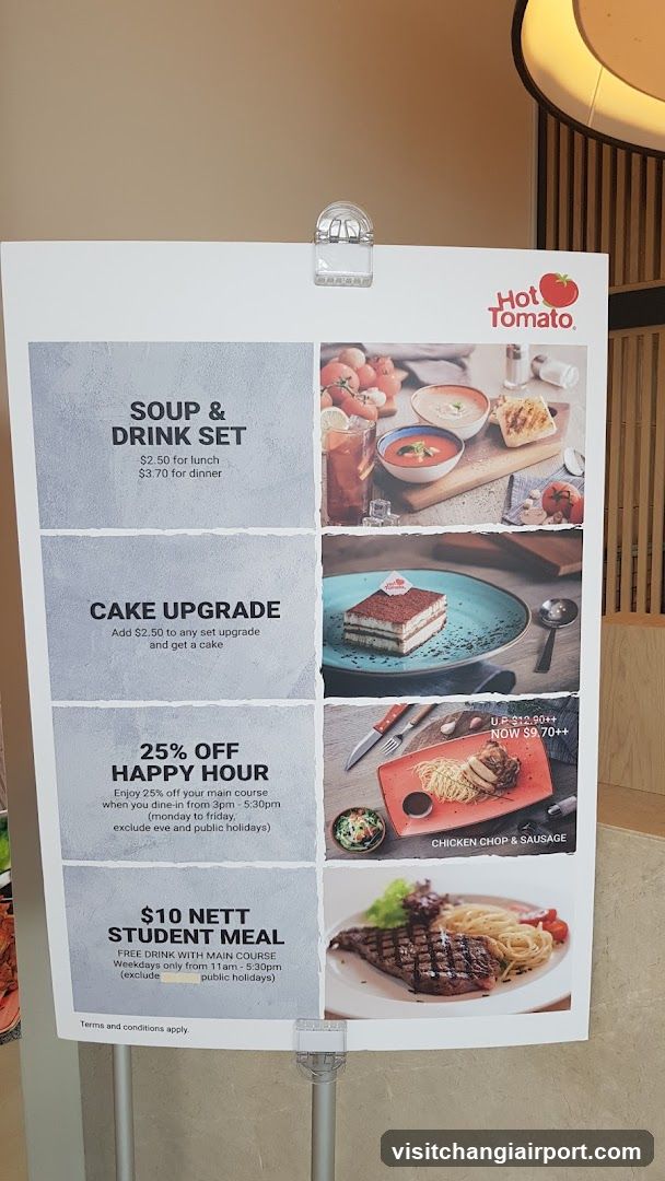 Hot Tomato Promotional Flyer