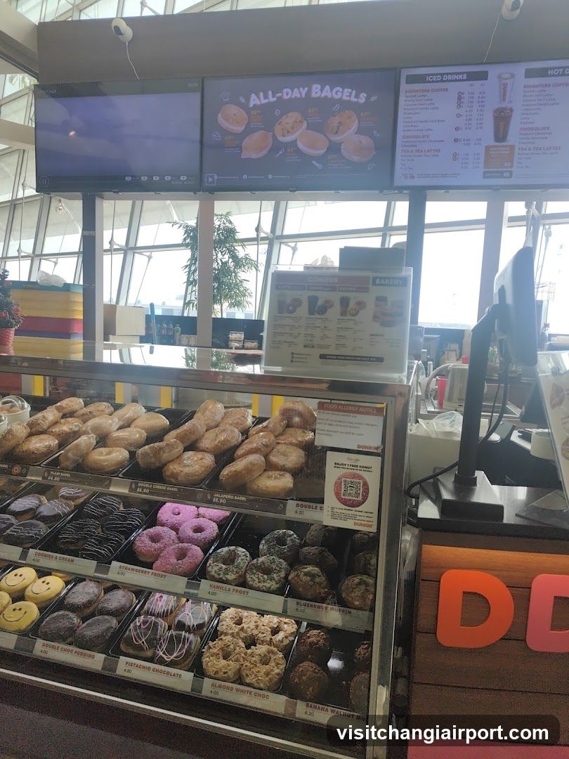 Donut Shop Interior Display