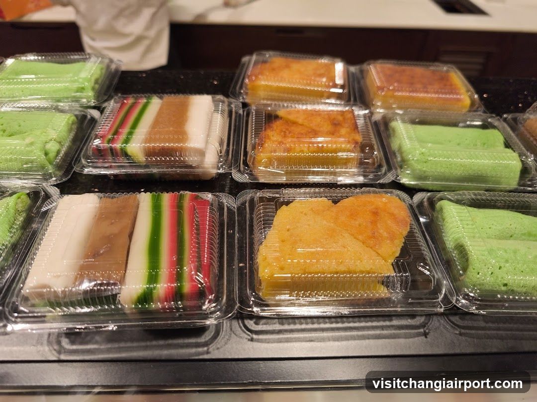 Assorted Cakes Display