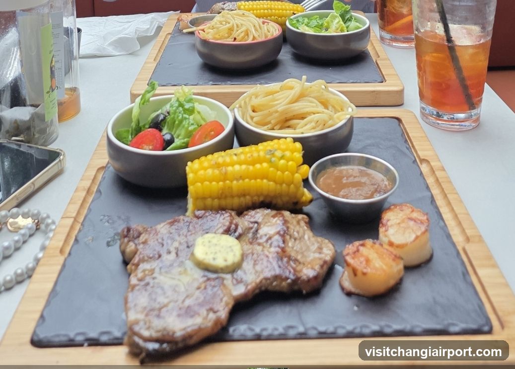 Steak and Seafood Platter