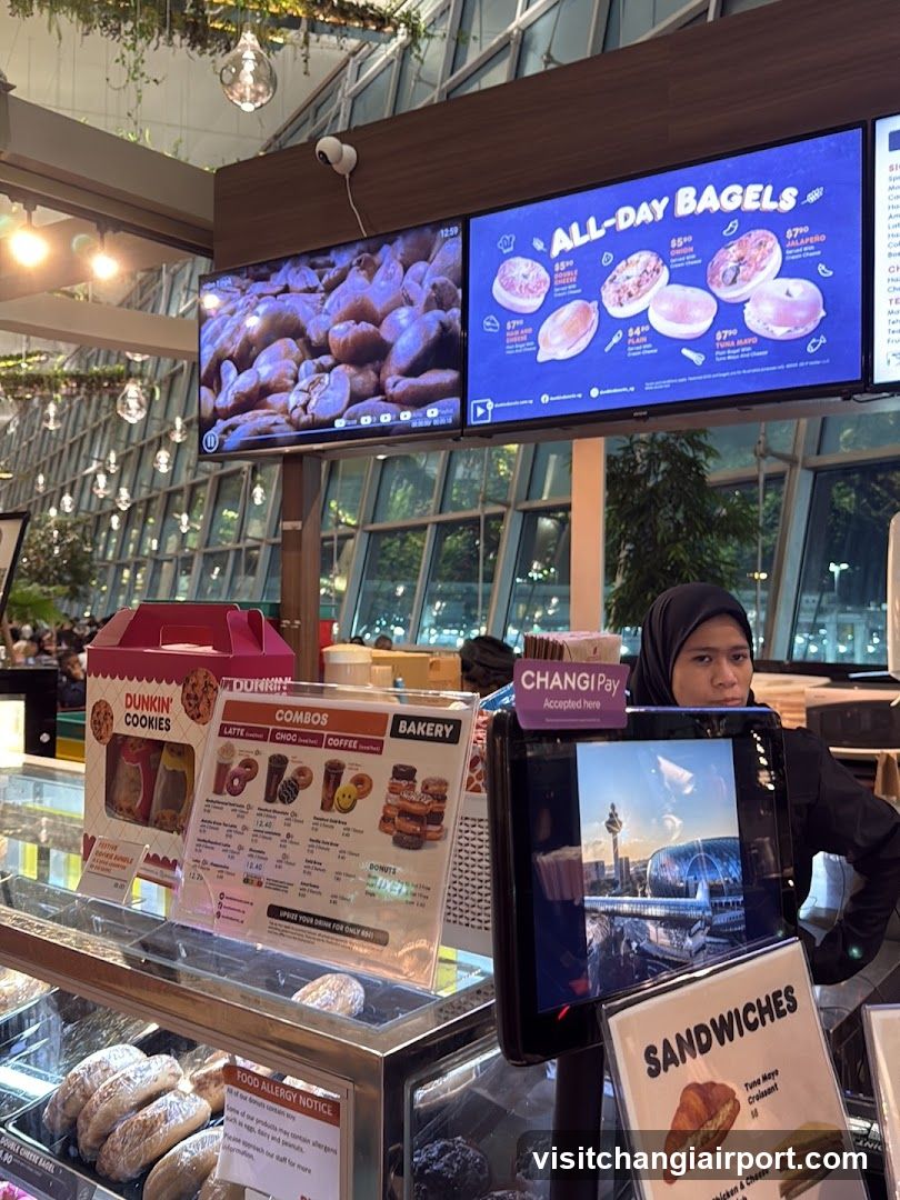 Dunkin Donuts Counter Interior