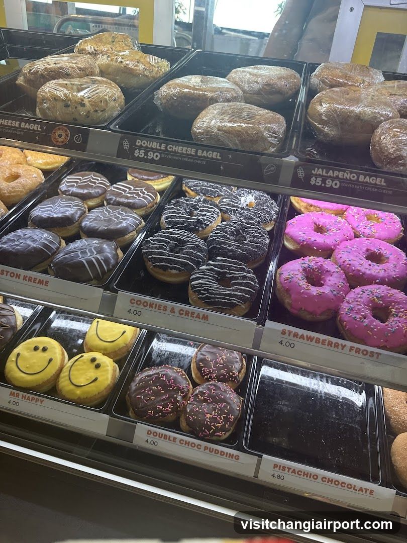 Donut and Bagel Display Case