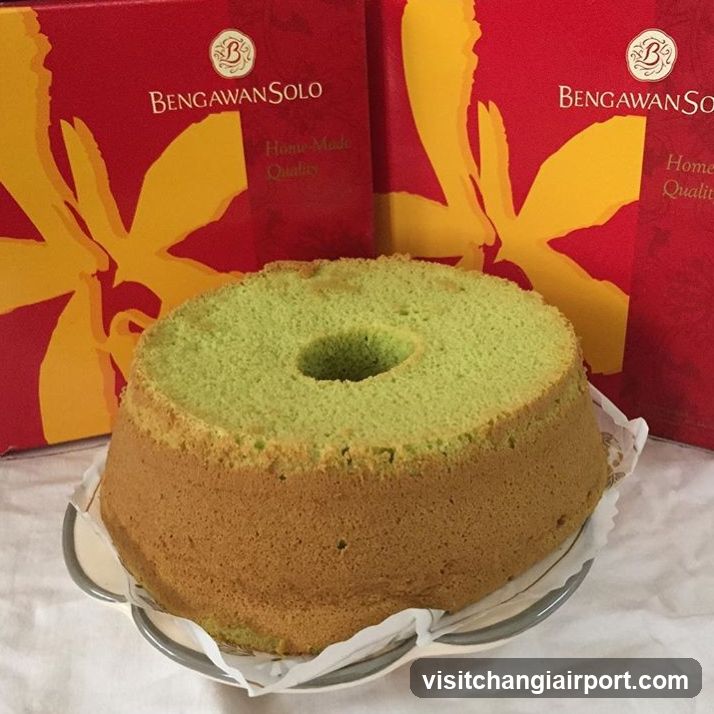 Bengawan Solo Cake Display