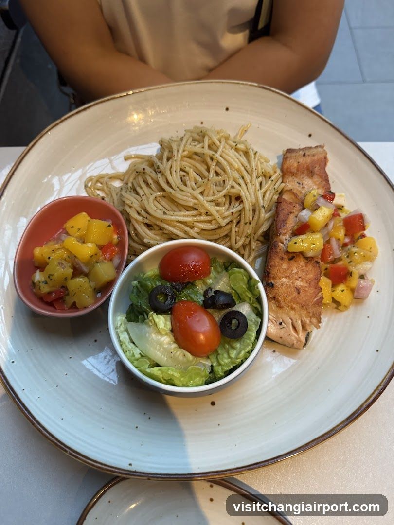 Salmon Pasta Meal